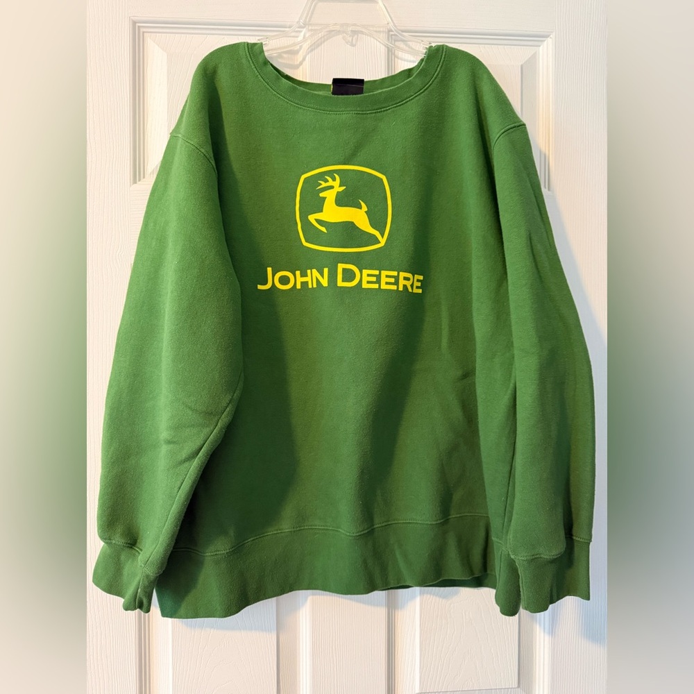 John Deere Green Crewneck Sweatshirt